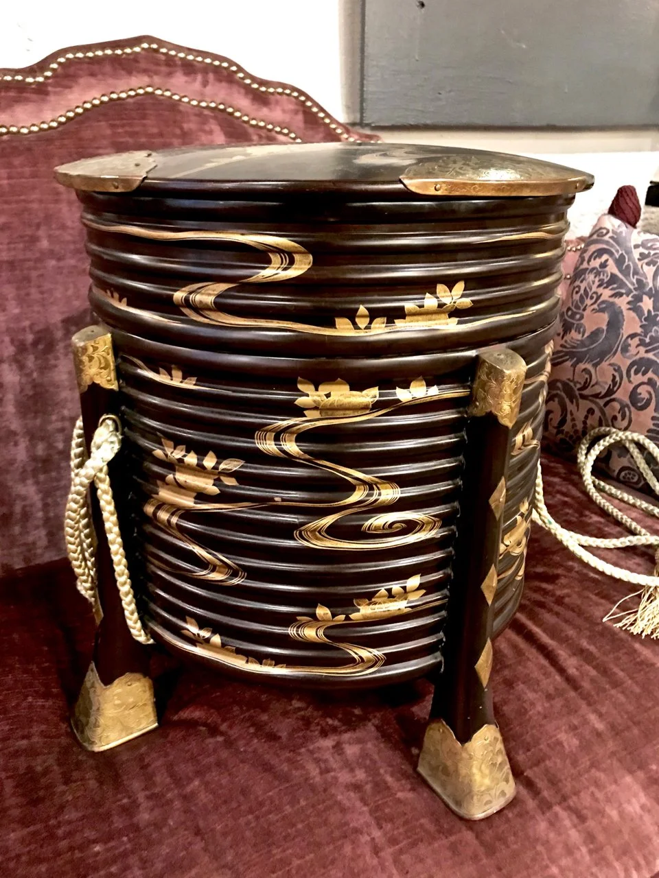 20th Century Box the Japanese Pops of H… Japanese Lacquer Hokai Box, 19th Century — MJH Design Arts